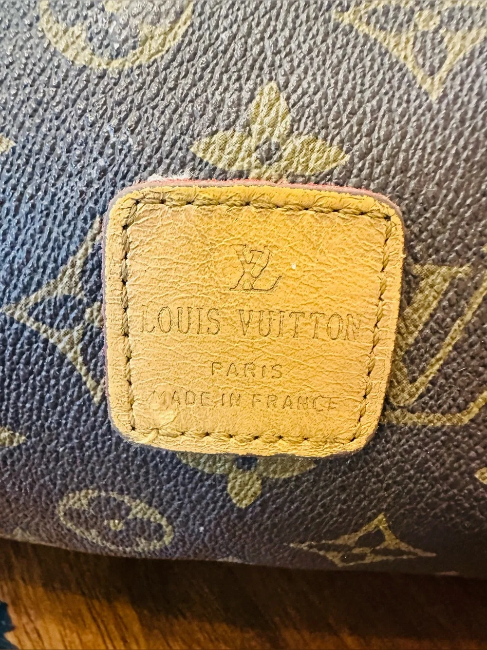 VTG 1970s/80s Louis Vuitton Monogram Poche Toilette Pouch
